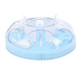 Interactive Dog Puzzle Feeder Funny Dog Puzzle Food Dispenser Enrichment Toy For Pets Play And Exercise Blue (Option: Default)