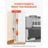 Retractable Baby Gate, Extends to 56.3 inch Wide, 31.3 inch Tall, with Security Lock, Easy to Use, Walk Through Without Tripping